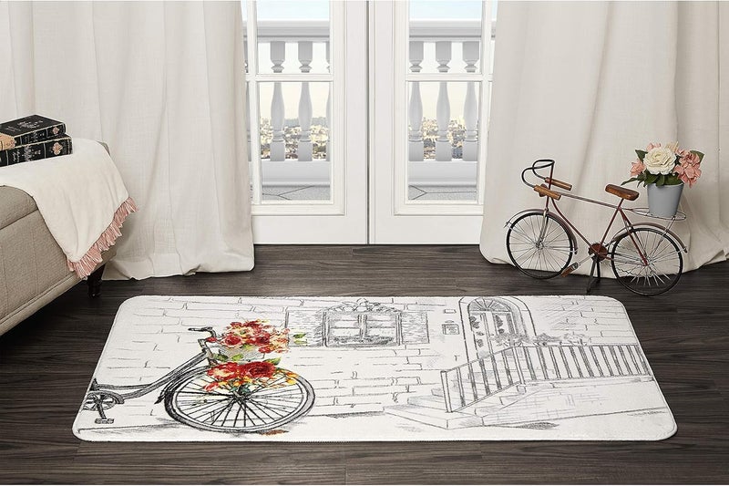 Evolur Home Rose Basket Nursery Rug - Image 1